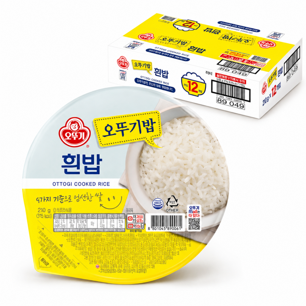 오뚜기 흰밥 210g 12개 제품 이미지
