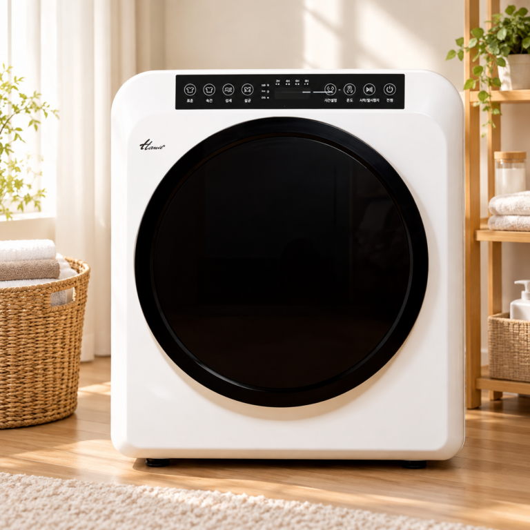 한일전기 미니 의류건조기 5kg 소형 건조기 HLD-5000W