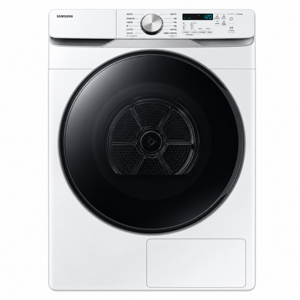 삼성전자 AI 건조기 21kg 대용량 의류건조기 DV21DG8200BW 제품 이미지
